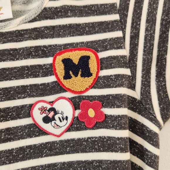 Hanna Andersson x Disney Minnie Mouse Striped Dress Casual Youth Girls 12 (150cm - Picture 4 of 8